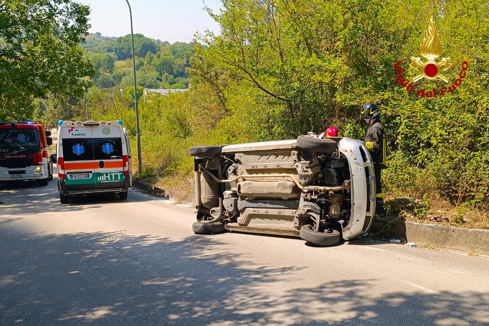 Incidente Montemiletto ferita donna