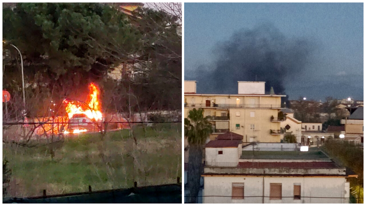 Incendio auto pregiudicato trecase