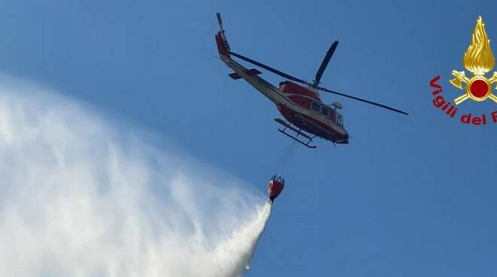 incendio doloso taburno benevento 27 agosto