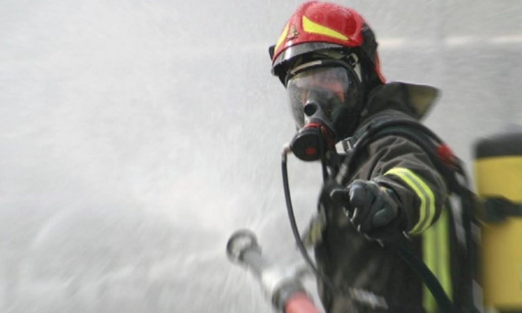 Incendio gelateria Afragola