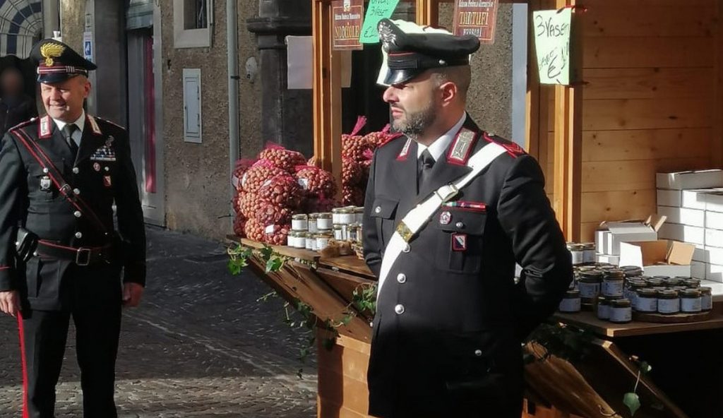 controlli sagra del tartufo bagnoli irpino