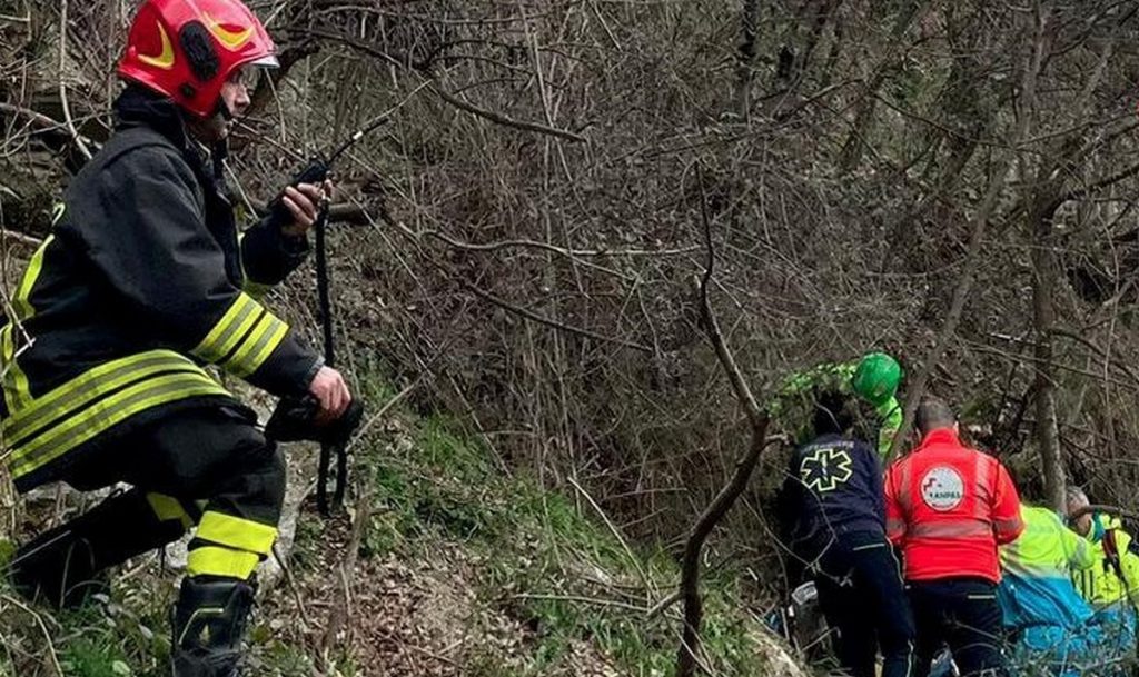 gioia sannitica imprenditore precipita burrone