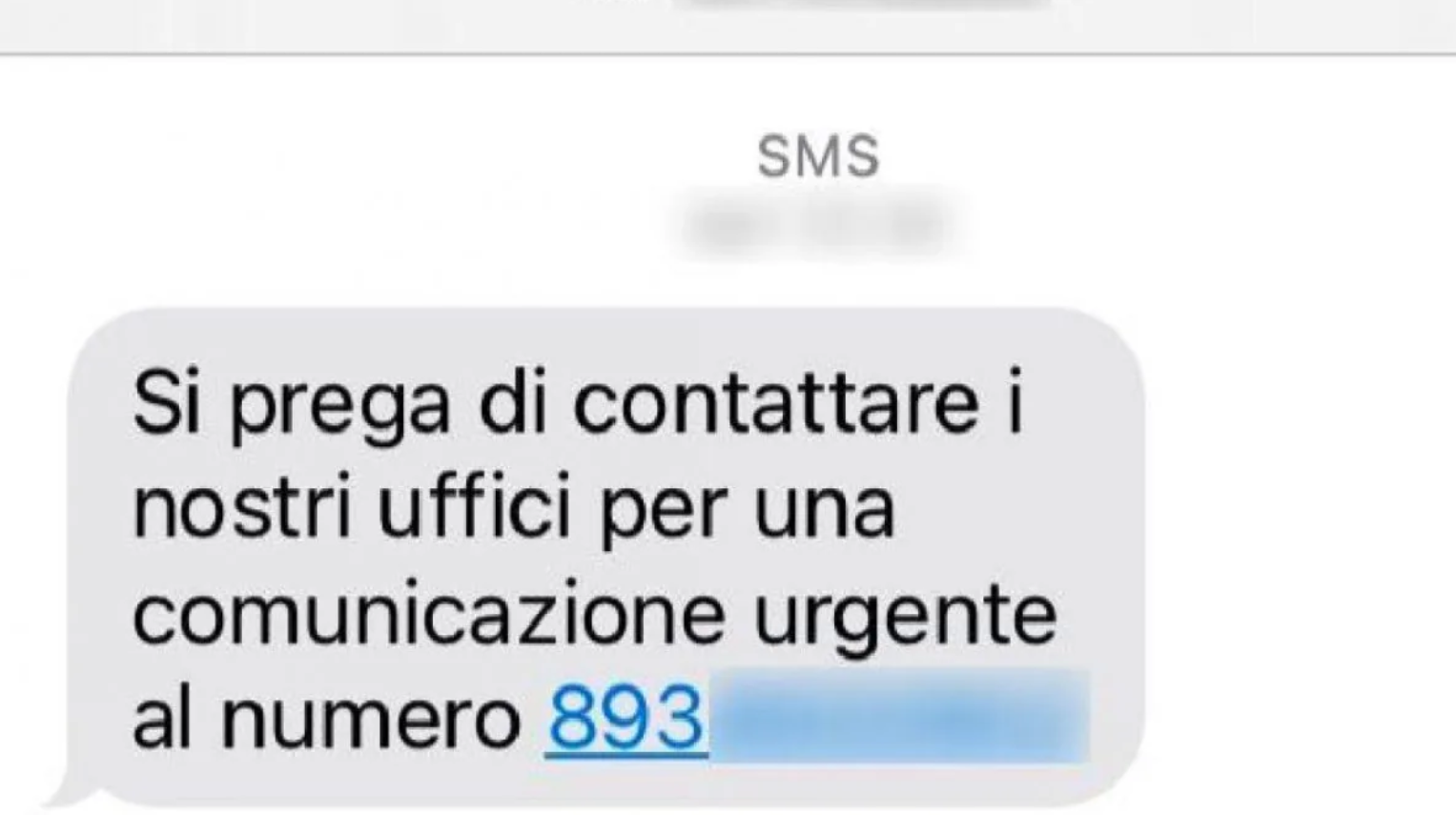 Falsi sms Centri impiego Campania truffa