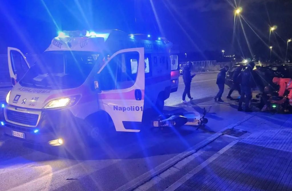 Incidente Ponticelli scooter bicicletta