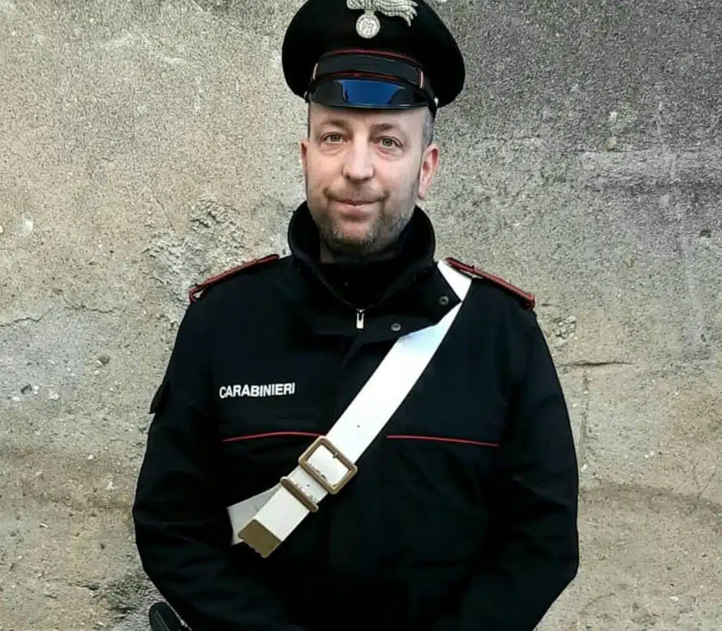 uomo infarto guida salvato carabiniere caggiano