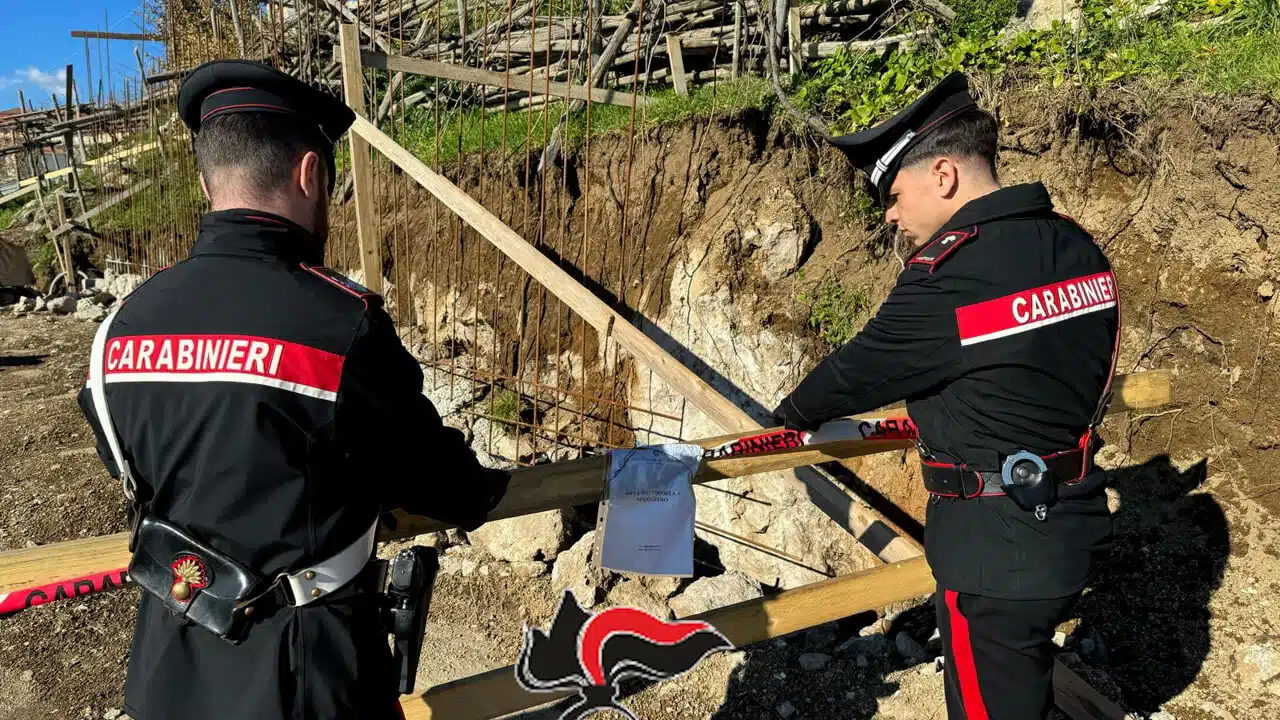 abusi edilizi violazioni ambientali amalfi denunciate