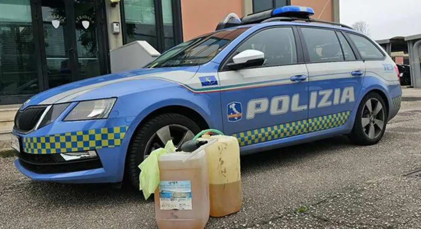 Caivano furto carburante arrestato