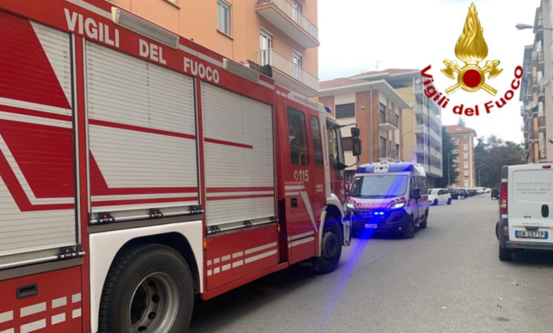 incendio Trieste cadavere carbonizzato
