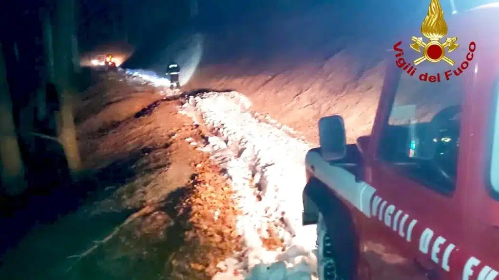 cervinara escursionisti bloccati neve salvati vigili del fuoco