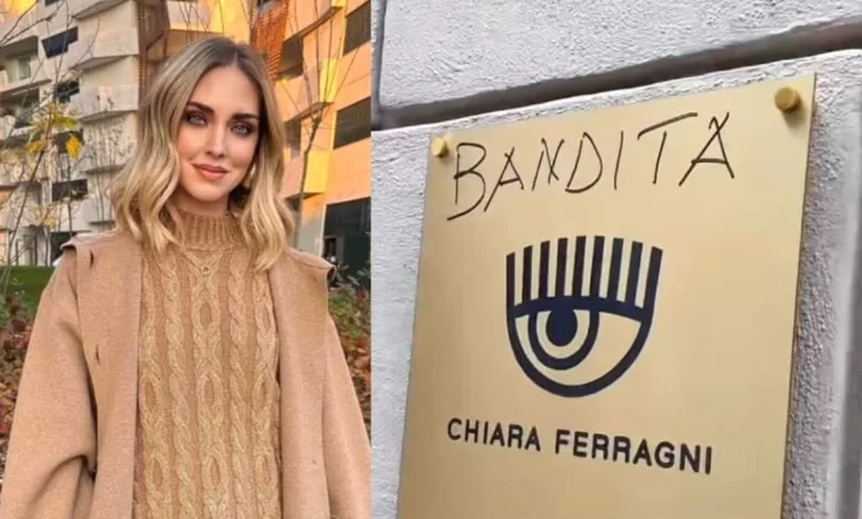 Chiara Ferragni vandalizzato negozio via Babuino