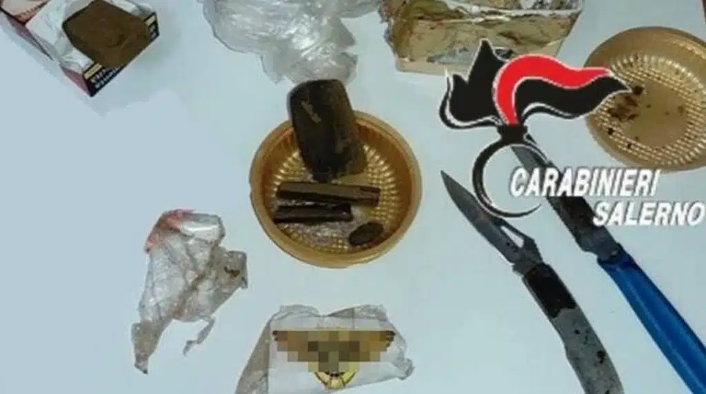 san marzano sarno hashish arrestato