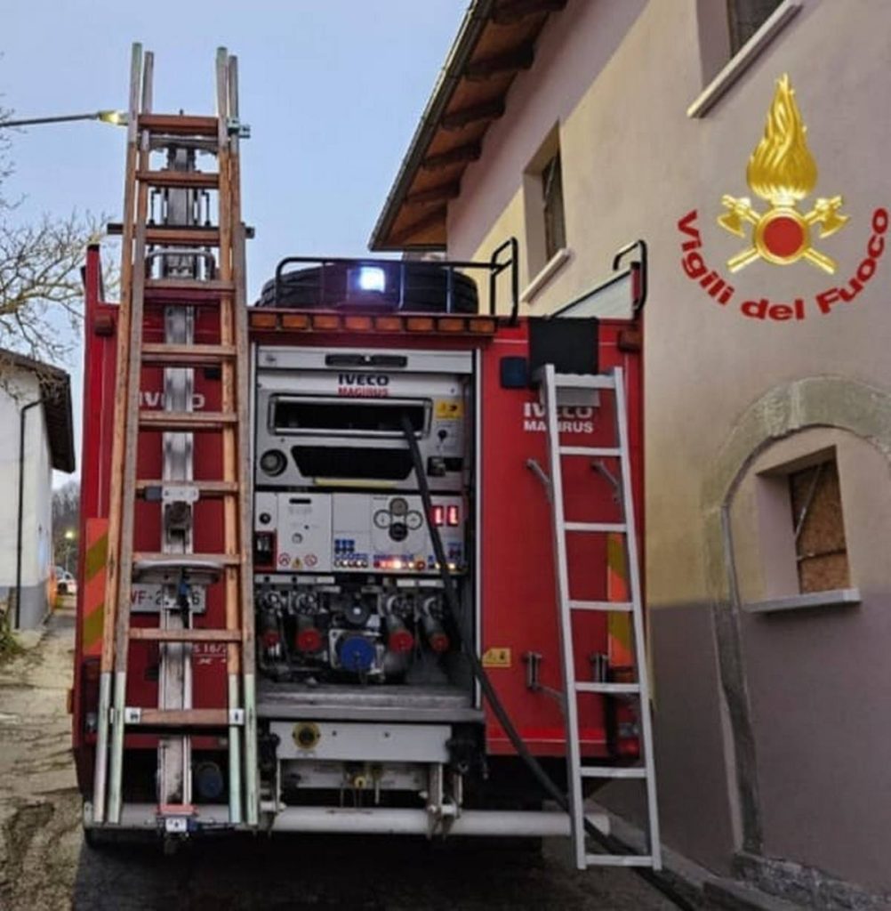 rieti incendio camera letto morto 23 febbraio