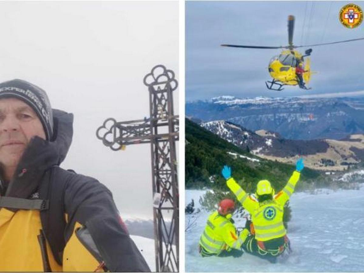 precipita monte baldo verona morto escursionista