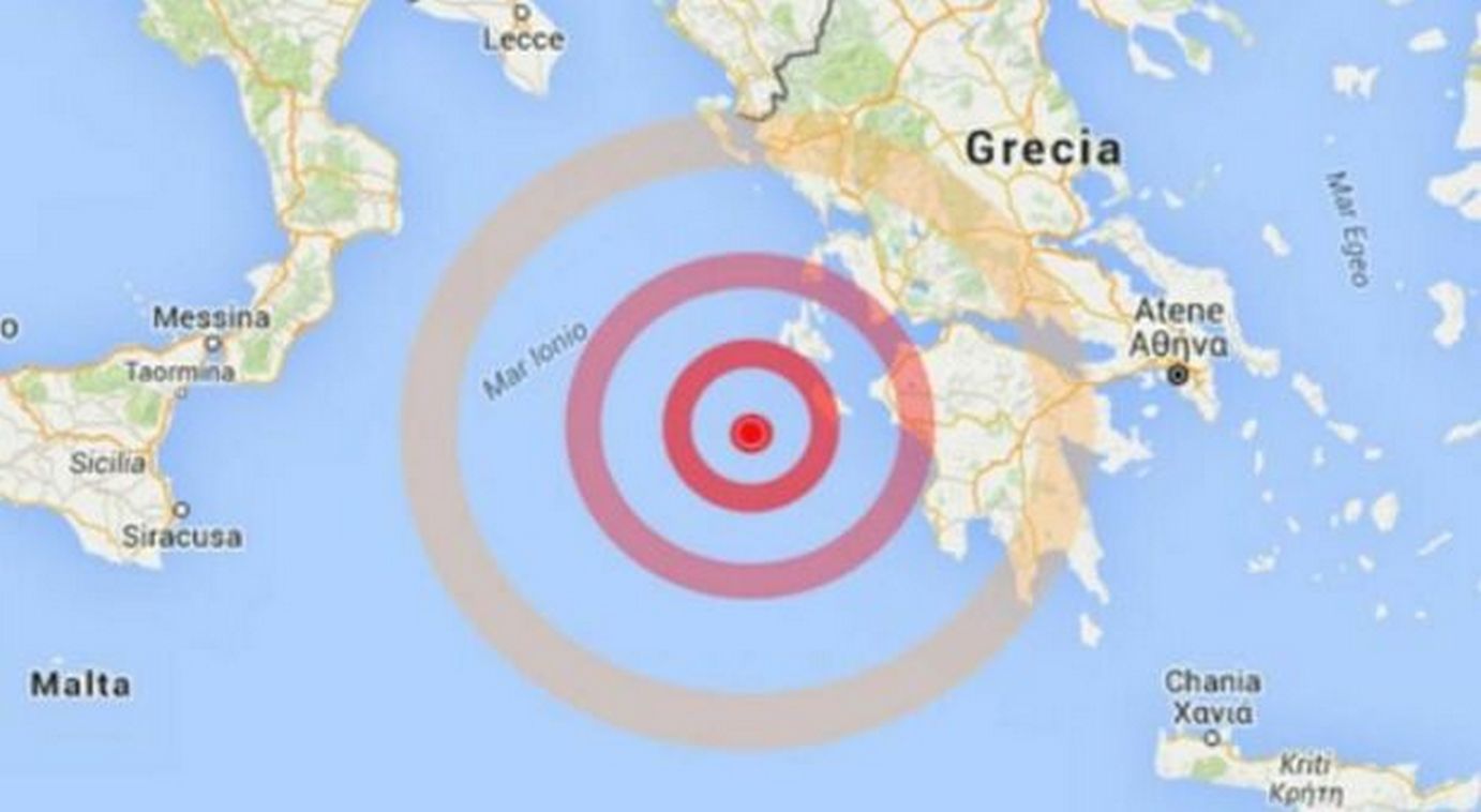 scossa terremoto mar ionio oggi 6 febbraio