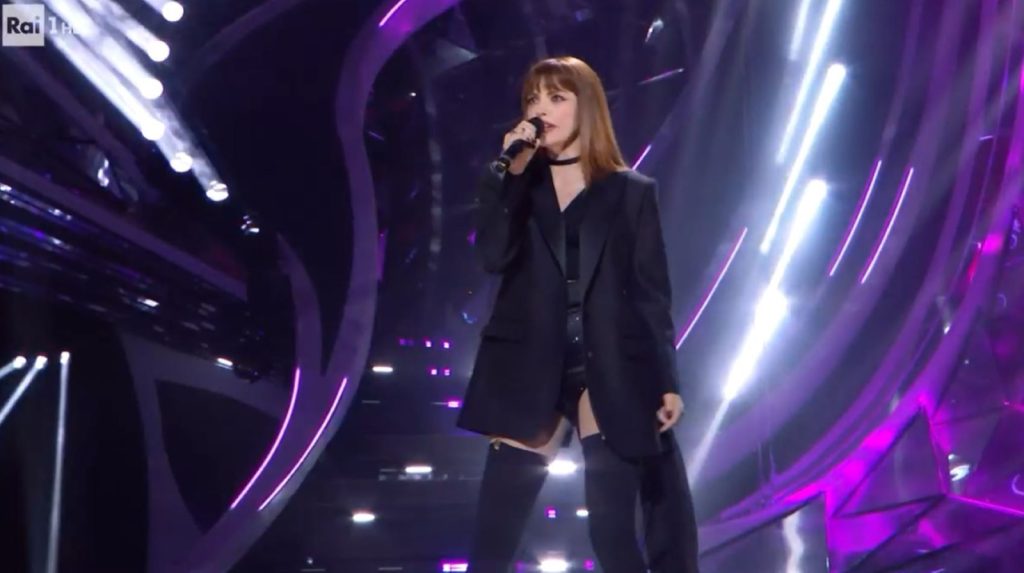 Sanremo 2024 abito Annalisa prima serata