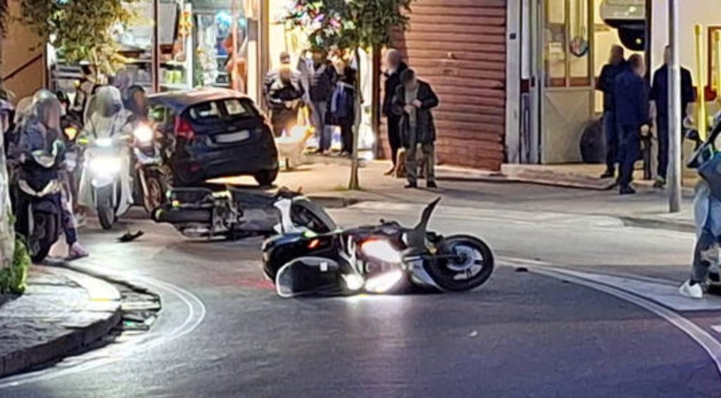 sorrento incidente scooter