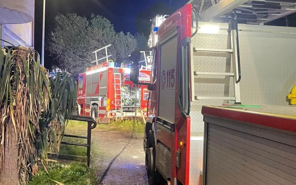 Prato anziana morta incendio