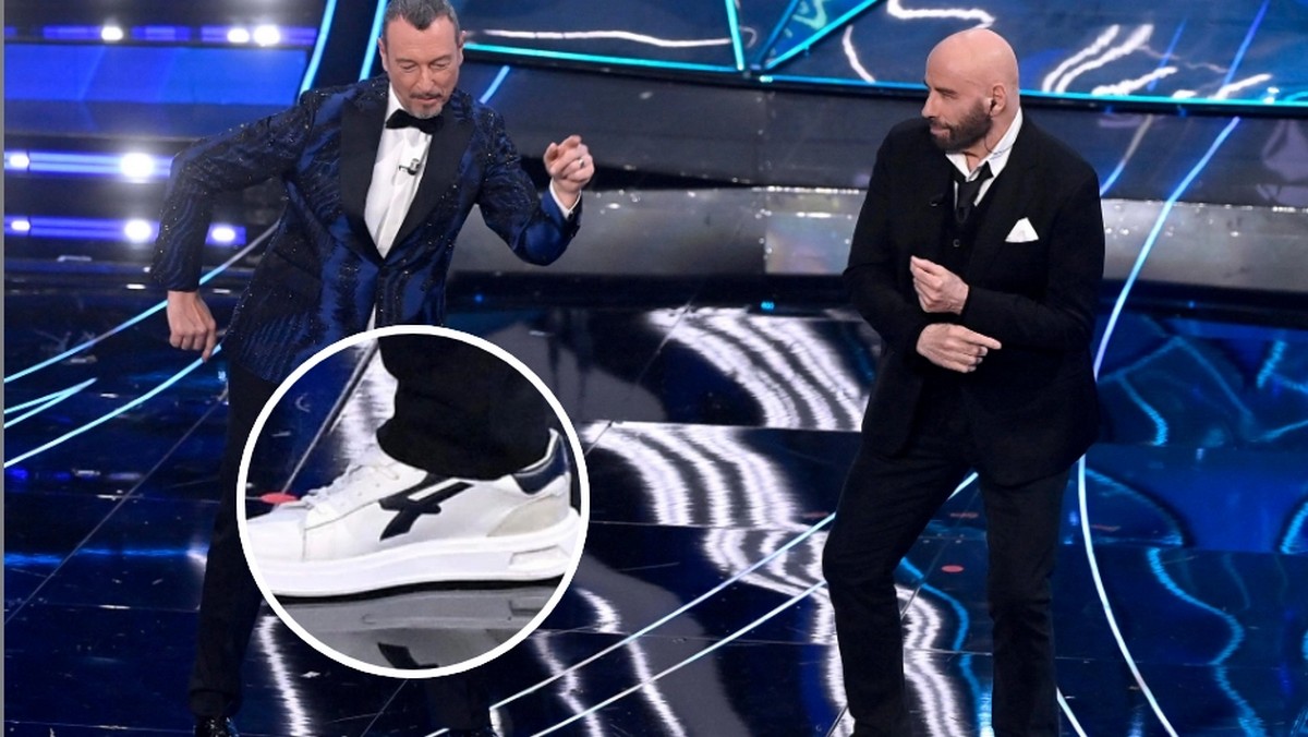 john travolta inchiesta truffa scarpe sanremo 2024