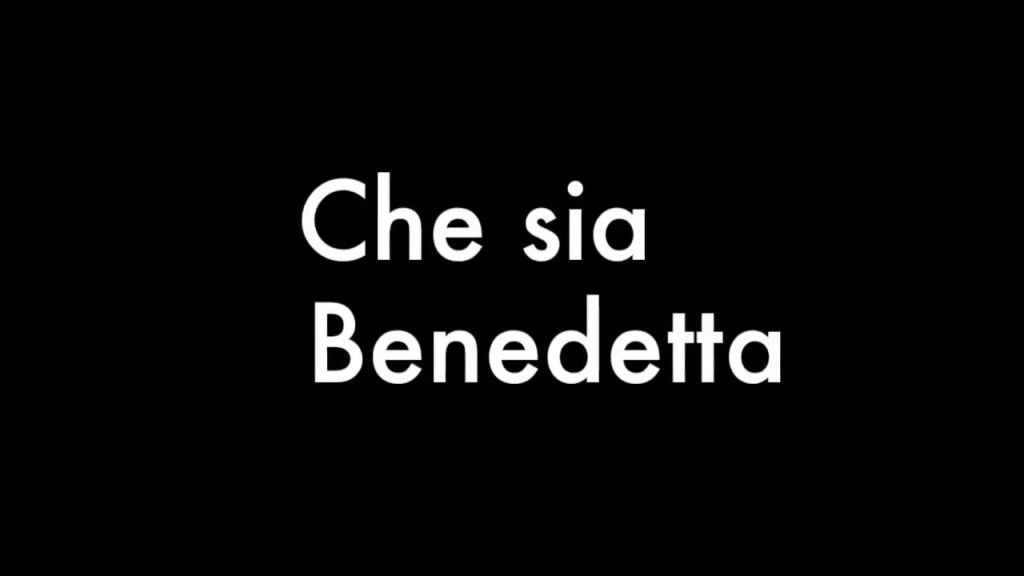 sanremo 2024 testo significato che sia benedetta