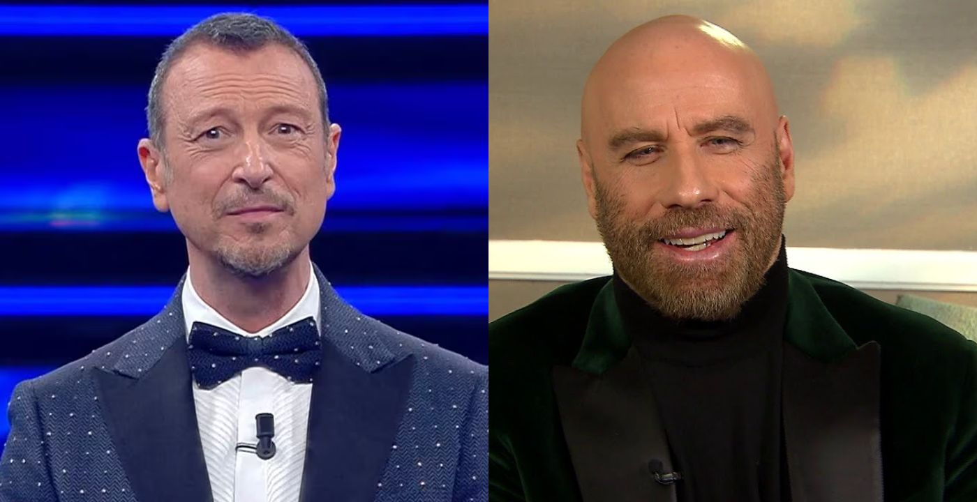 Sanremo 2024 John Travolta ospite seconda serata