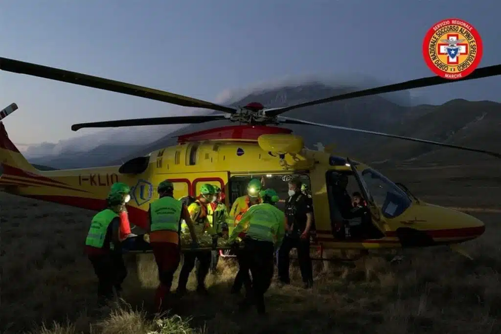 vicenza parapendio cade vento morto