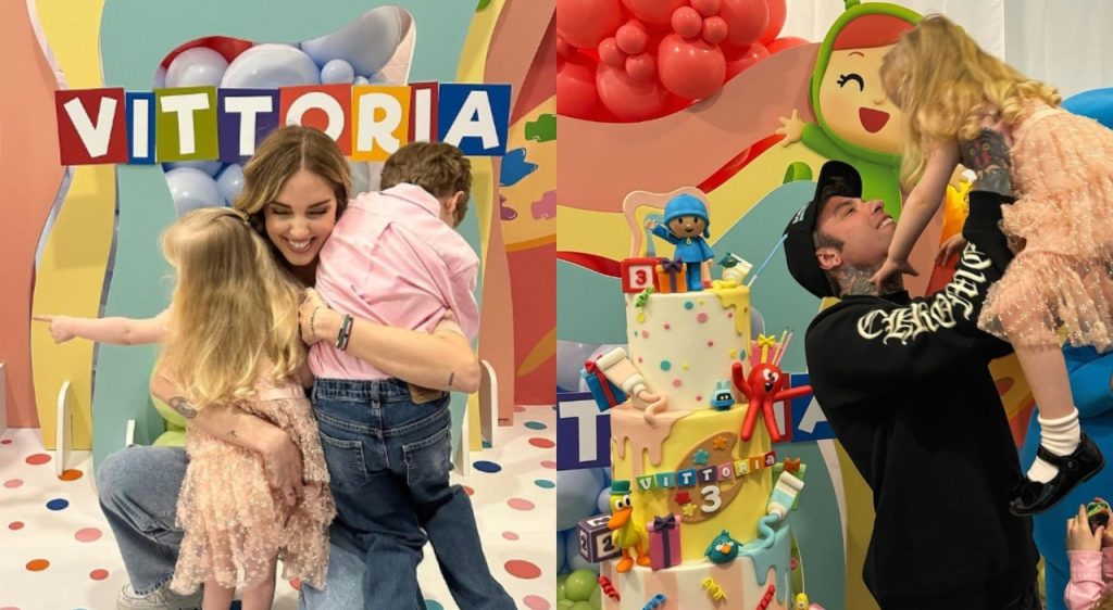 Fedez Chiara Ferragni lite furiosa festa Vittoria