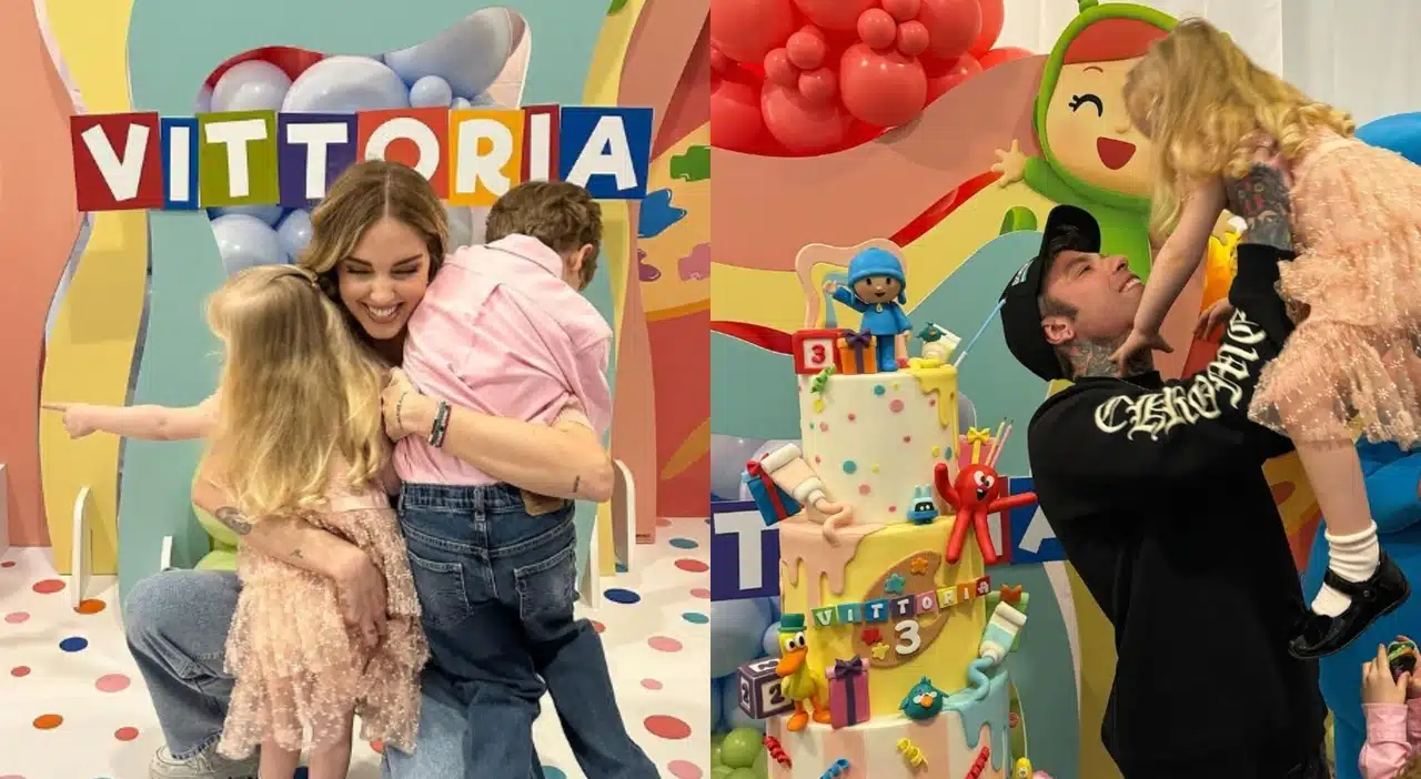 Fedez Chiara Ferragni lite furiosa festa Vittoria