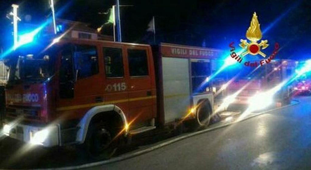 agrigento incendio ospedale morto