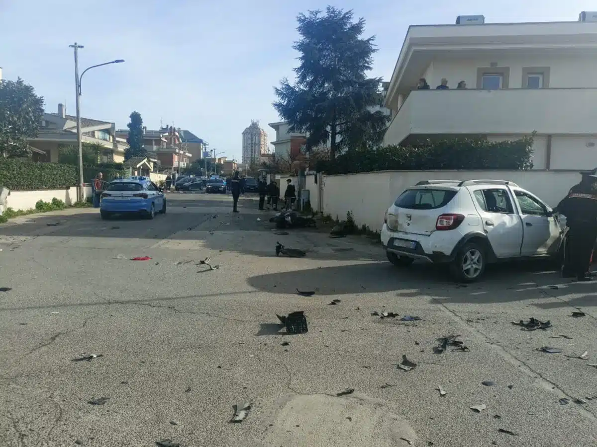 inseguimento moto contro auto nettuno morto 14 marzo