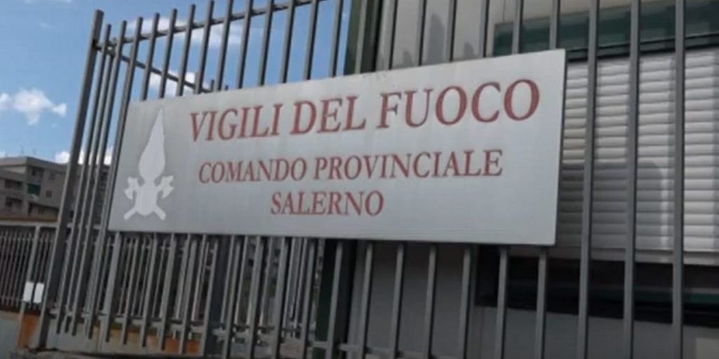 furto comando provinciale vigili fuoco salerno 17 marzo