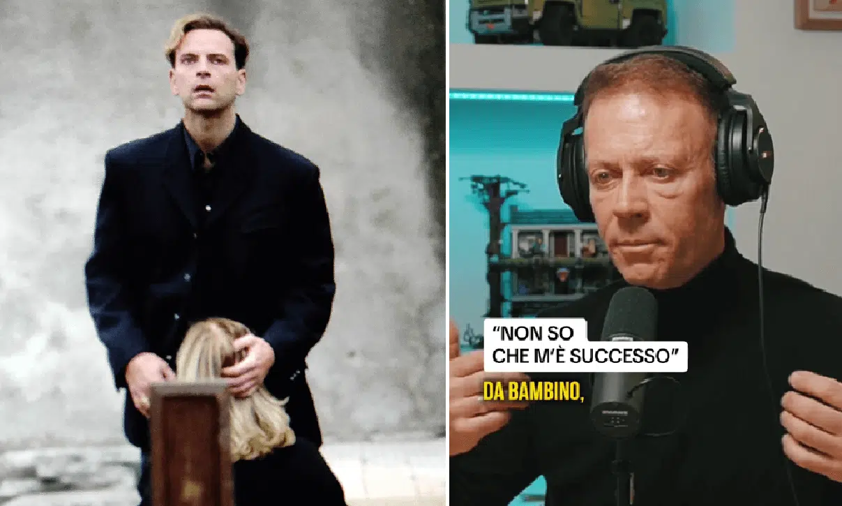 Rocco Siffredi fellatio funerale mamma