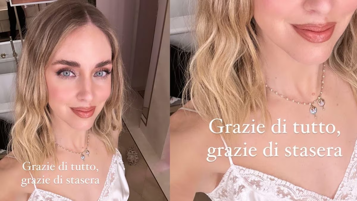 Chiara Ferragni CTCF significato prezzo ciondolo indossato