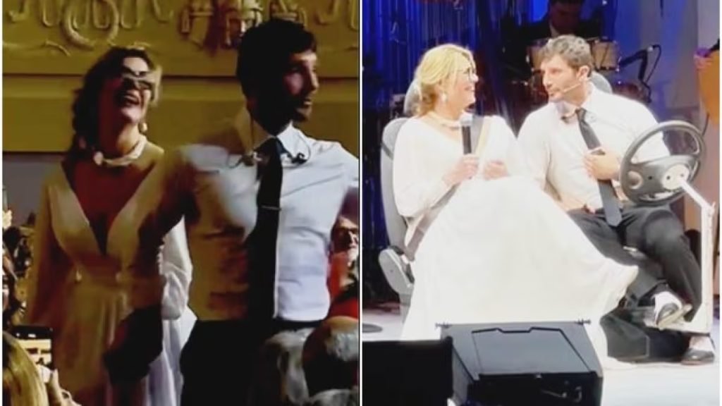 stefano de martino incontra sposa pubblico