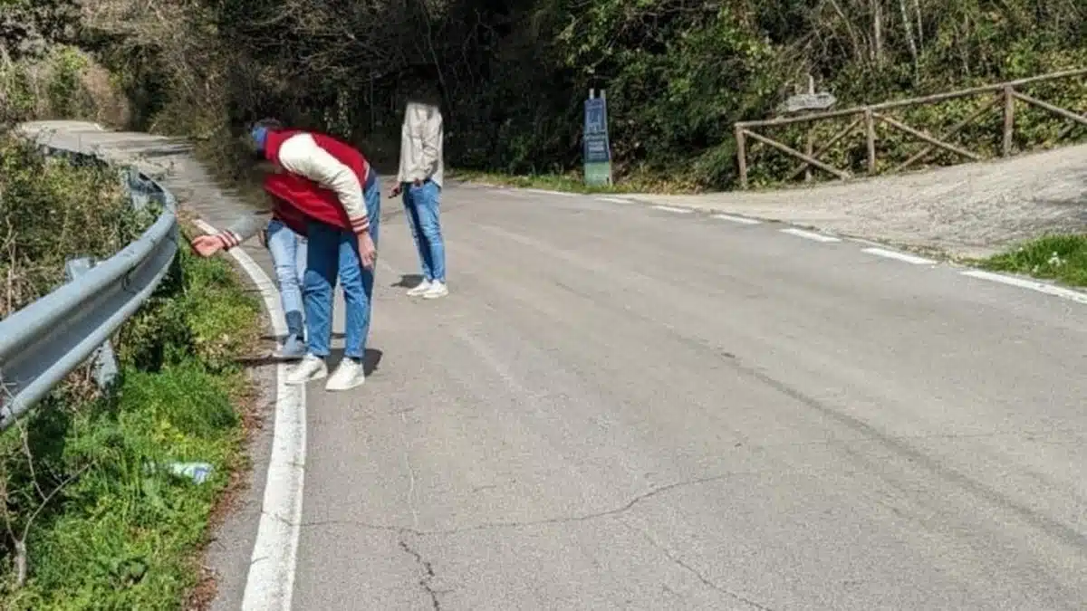 ciclista ariano irpino assalito cane foggia