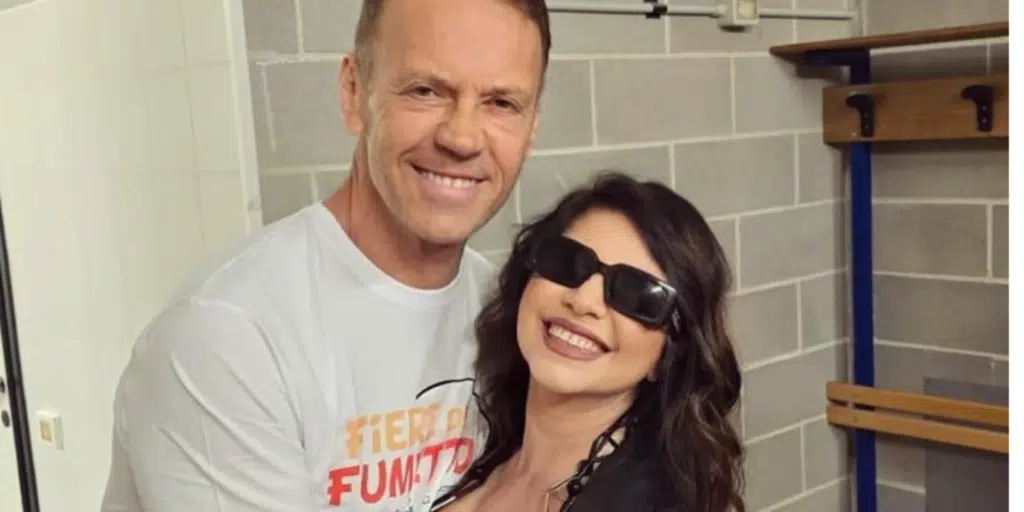 Rocco Siffredi insieme Cristina D'Avena