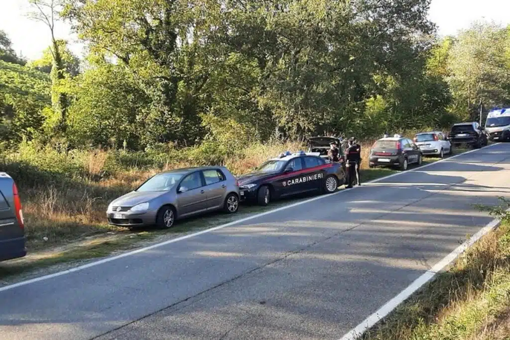 monza cadavere strada provinciale sovico