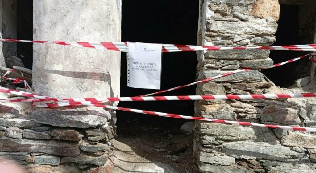 aosta donna morta cappella 5 aprile