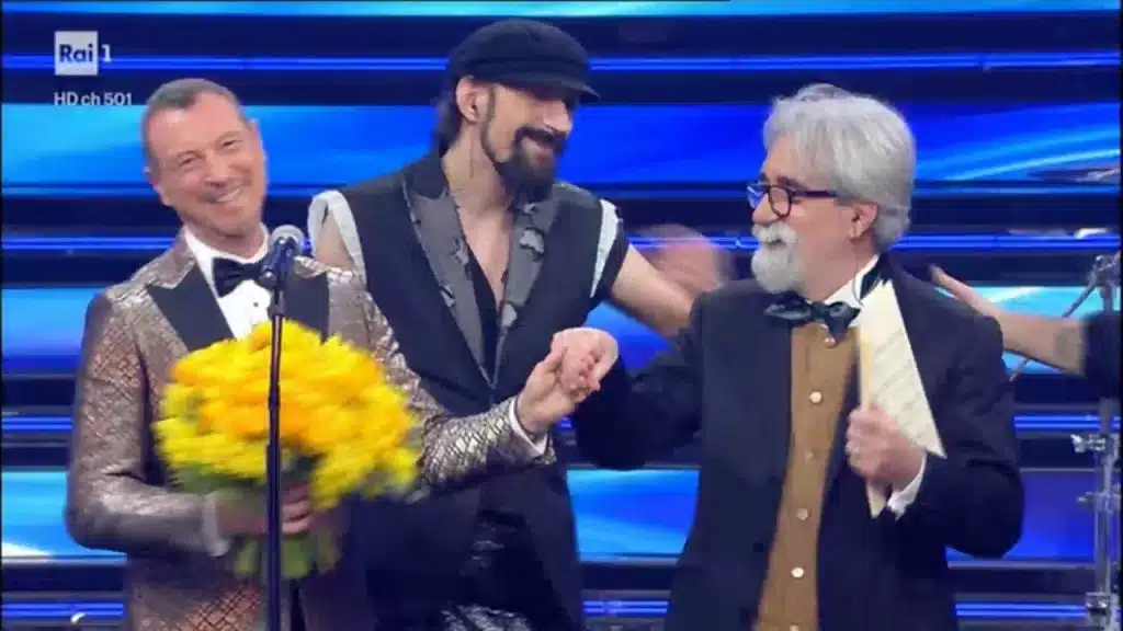 Beppe Vessicchio passaggio Amadeus Nove