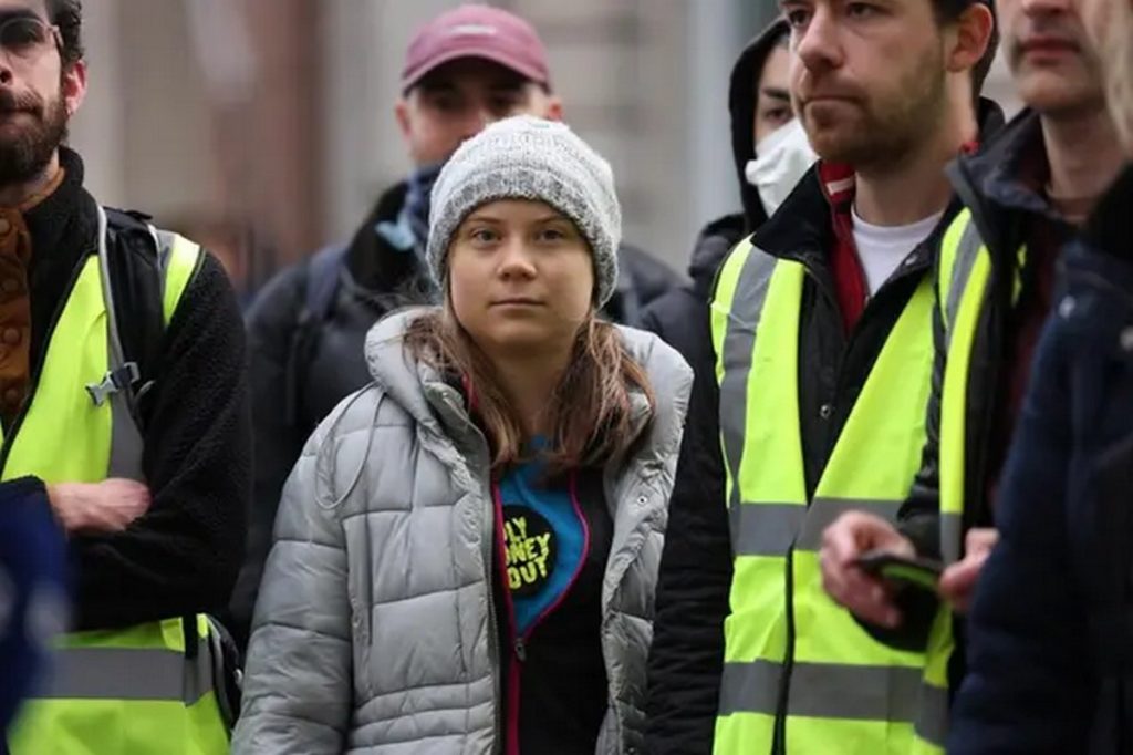 olanda arrestata greta thunberg manifestazione ambiente