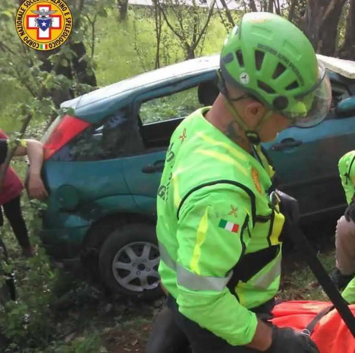 auto precipita scarpata picentini pasquetta