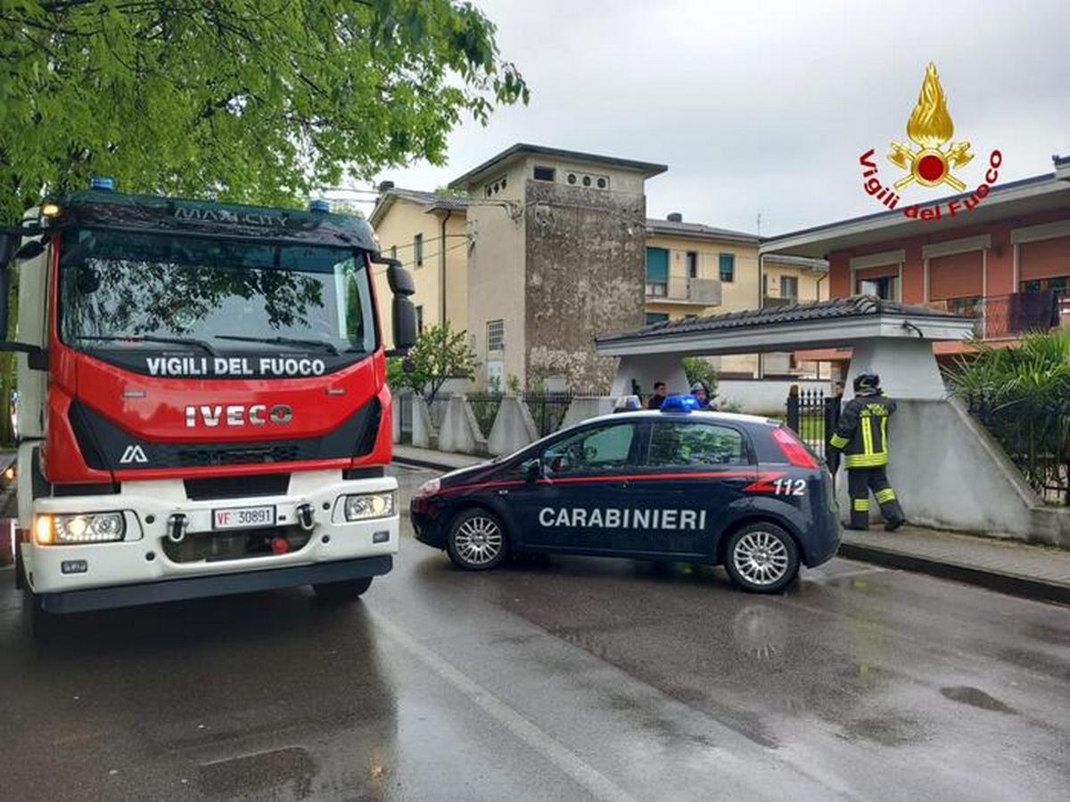 Incendio Teggiano tir fiamme 12 maggio