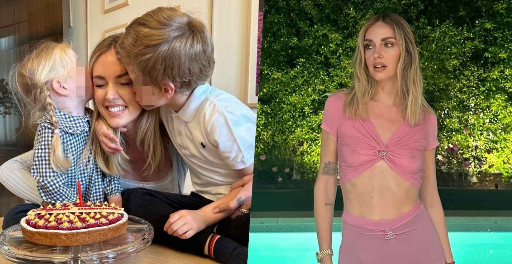 Chiara Ferragni primo compleanno single figli