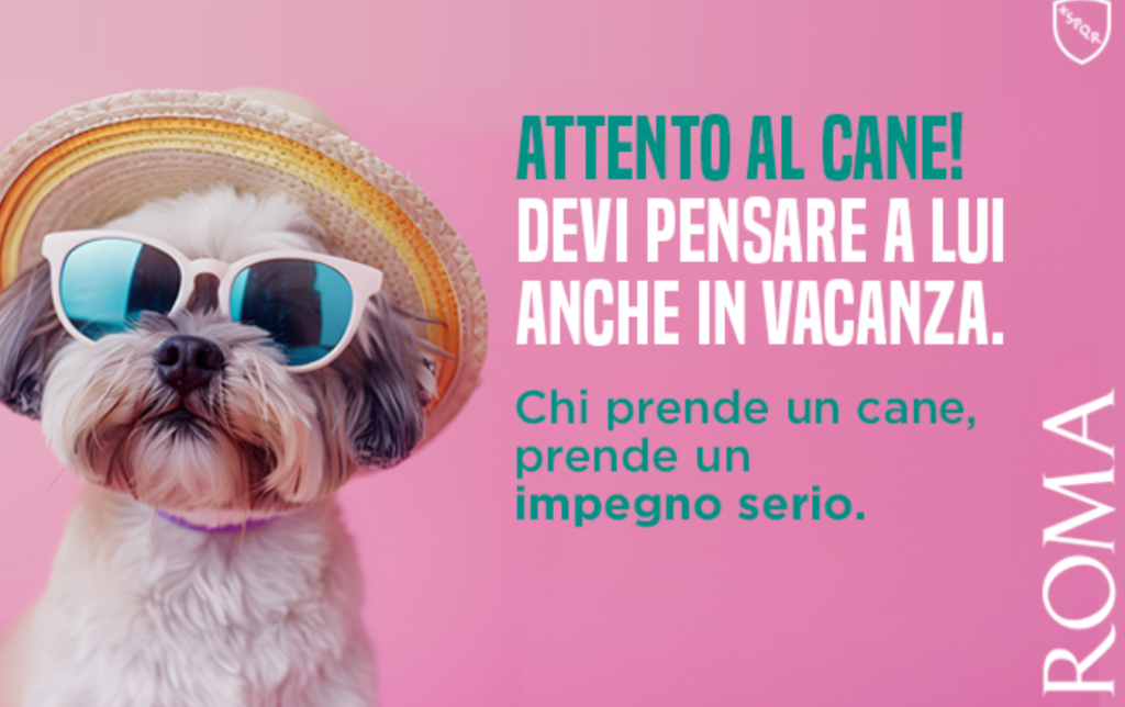 campagna Roma abbandono cani