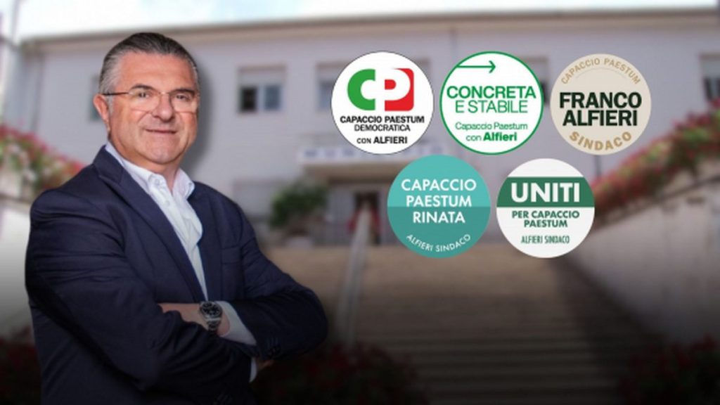 elezioni 2024 capaccio paestum liste franco alfieri nomi candidati