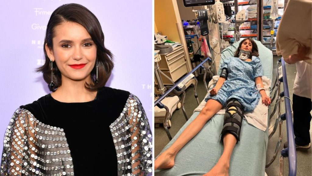 Nina Dobrev ricoverata incidente moto