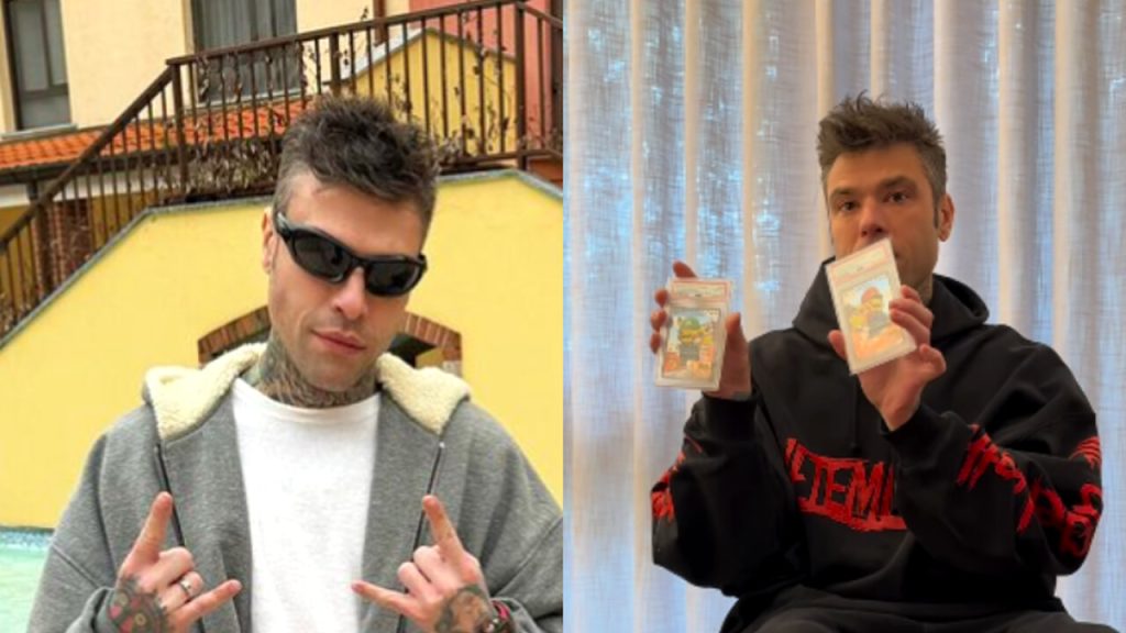 fedez collezione carte Pokémon