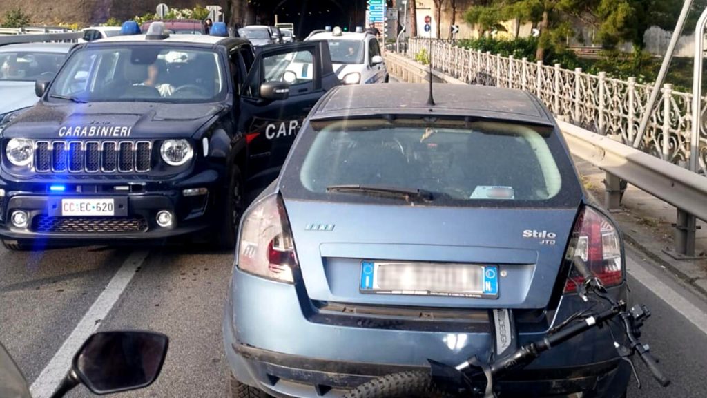 ruba bici auto penisola sorrentina arrestato