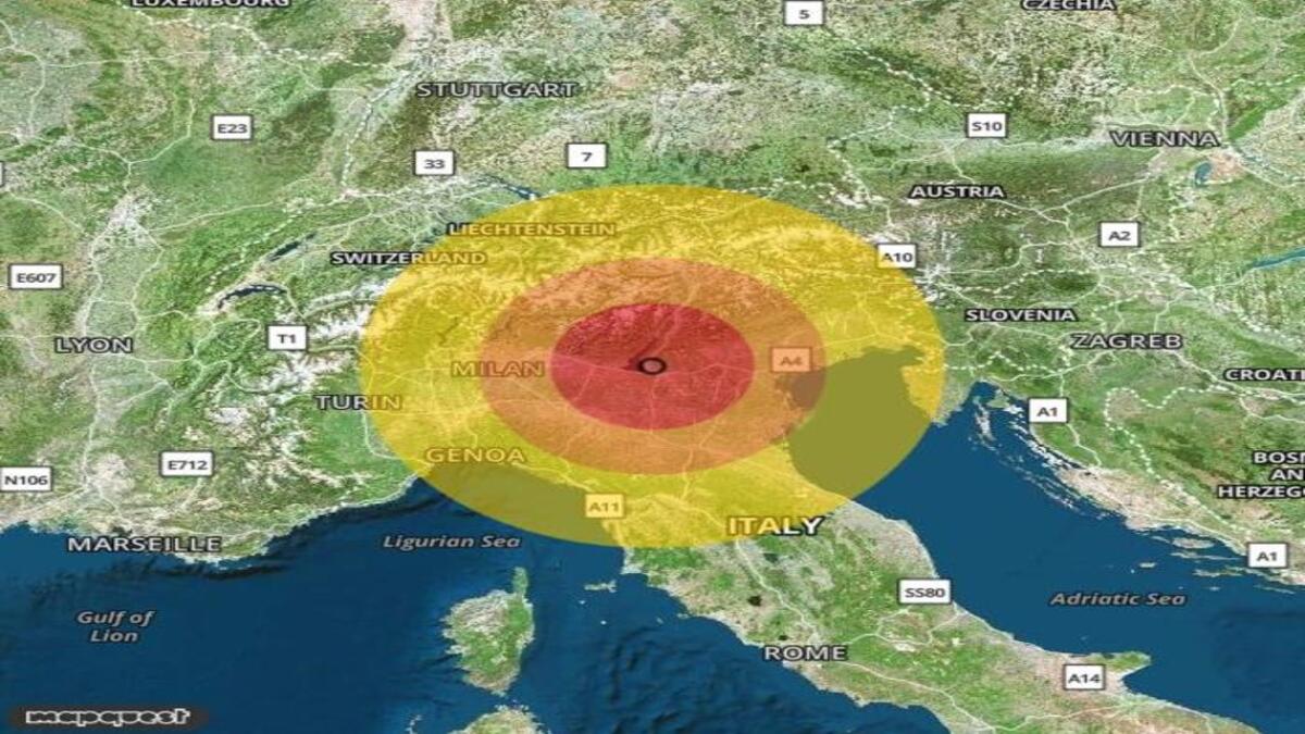 terremoto Verona 13 maggio 2024