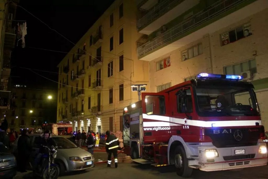 incendio palazzina palermo intossicati