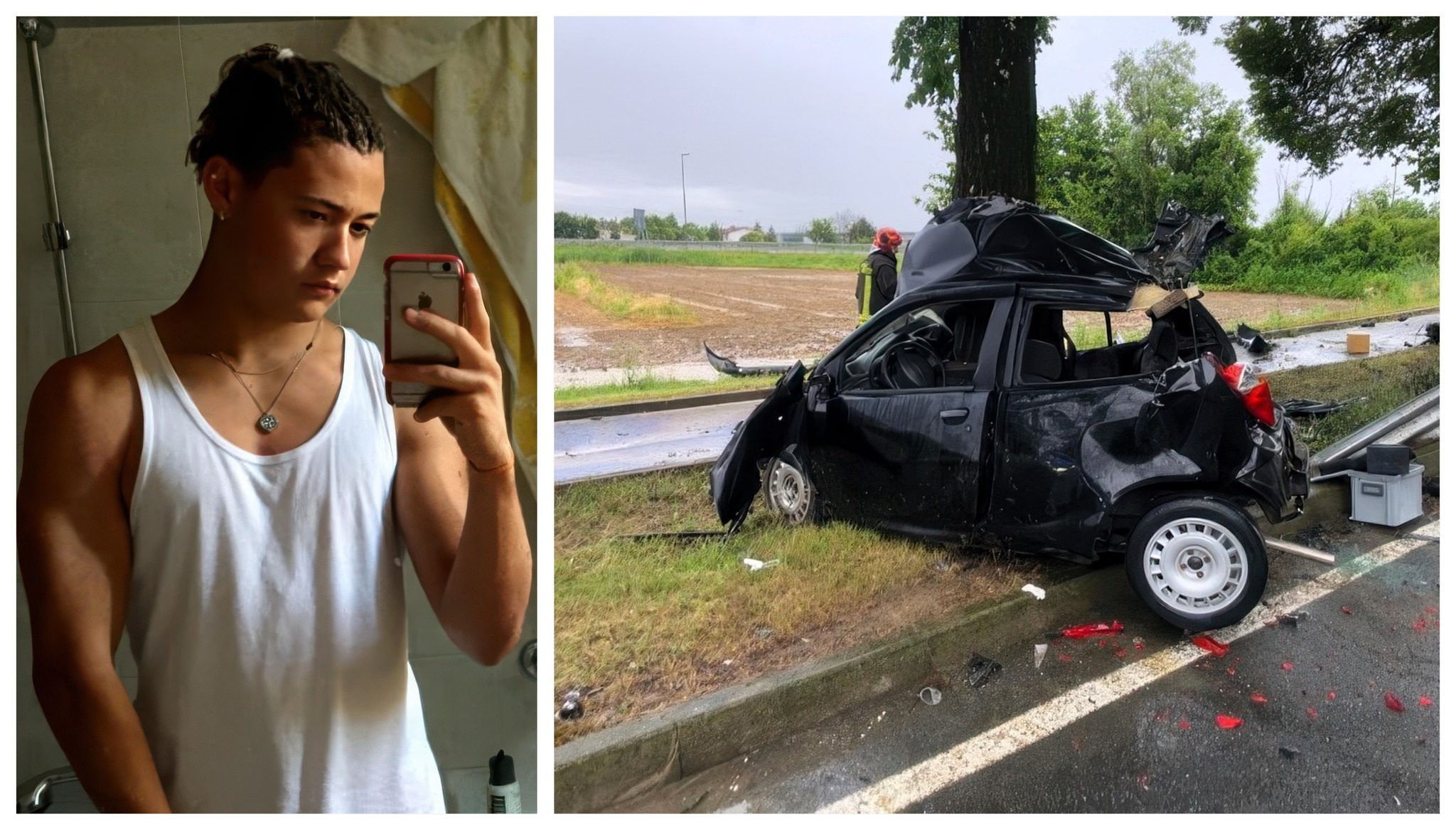 incidente Udine morto Leonardo Scarel